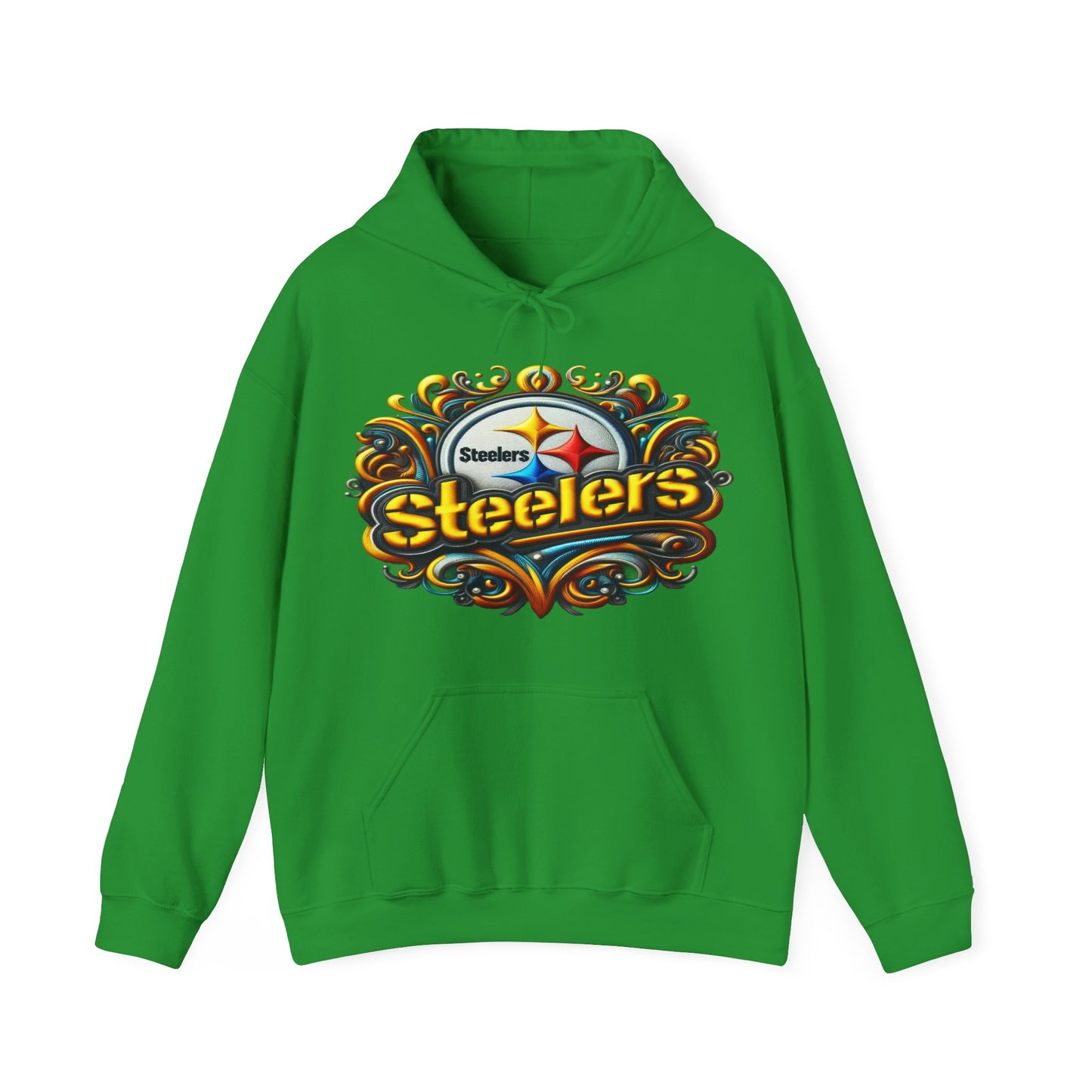 Sports Steelers Football Logo #1 Unisex Heavy Sweatshirt Hoodie