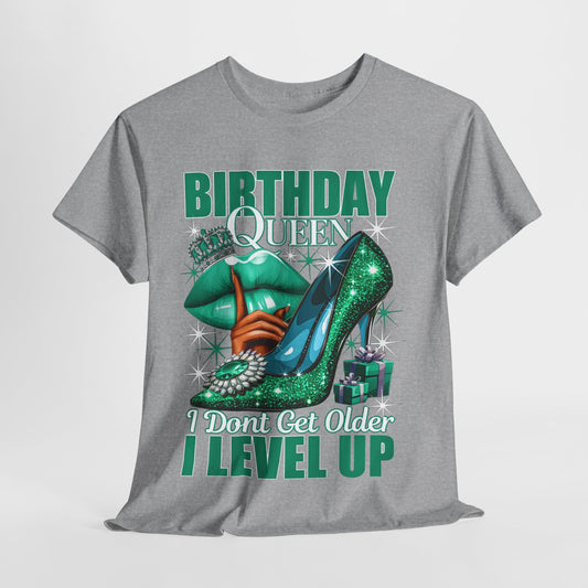 Birthday Queen Lips & Shoe #2 Heavy Cotton Tee - 312tshirts 2