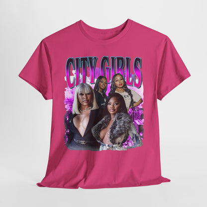 City Girls 2 Hip-Hop Unisex Heavy Cotton Tee - 312tshirts 2