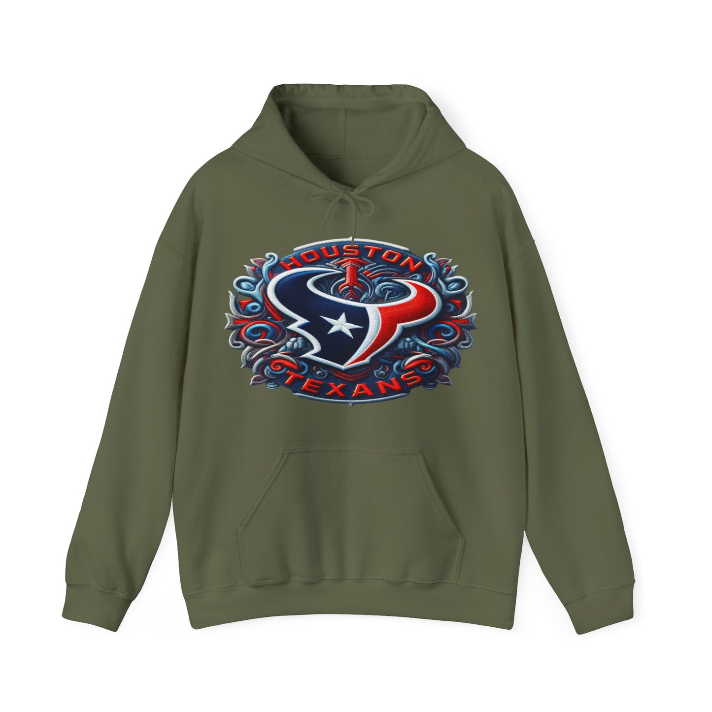 Sports Texans Football Logo #1 Unisex Heavy Sweatshirt Hoodie