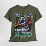 NFL Mascot Seattle Unisex Heavy Cotton Tee