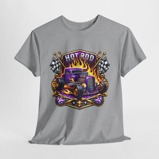 Hot Rod #8 Unisex Heavy Cotton Tee - 312tshirts 2