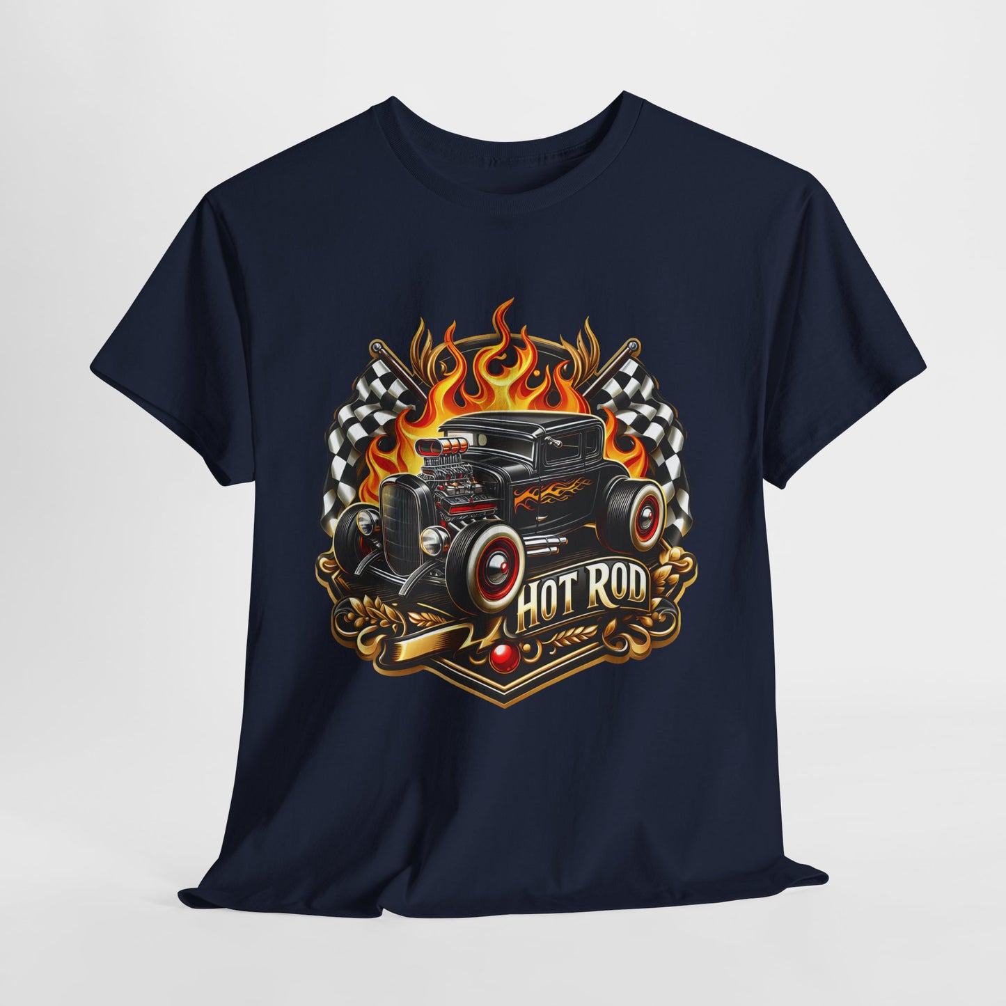 Hot Rod #7 Unisex Heavy Cotton Tee - 312tshirts 2