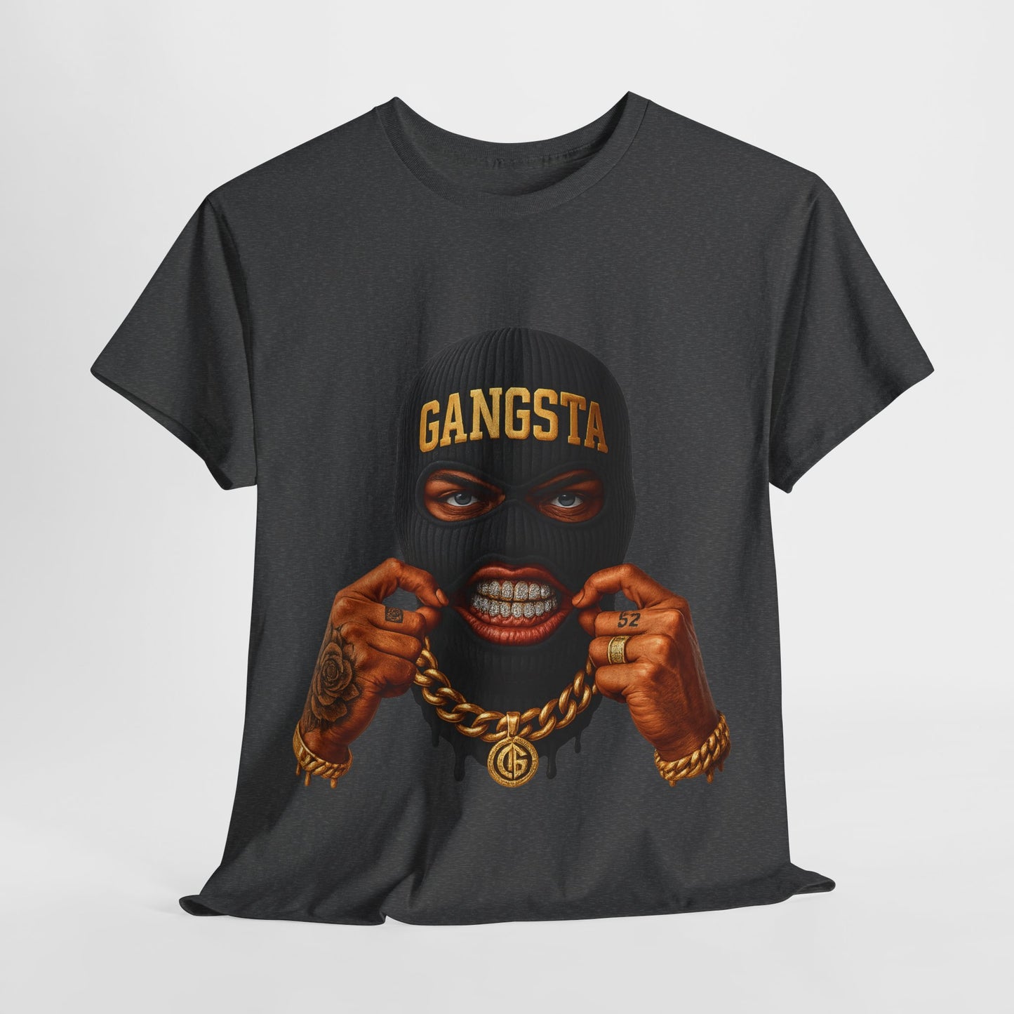 Black Ski Mask Unisex Heavy Cotton Tee