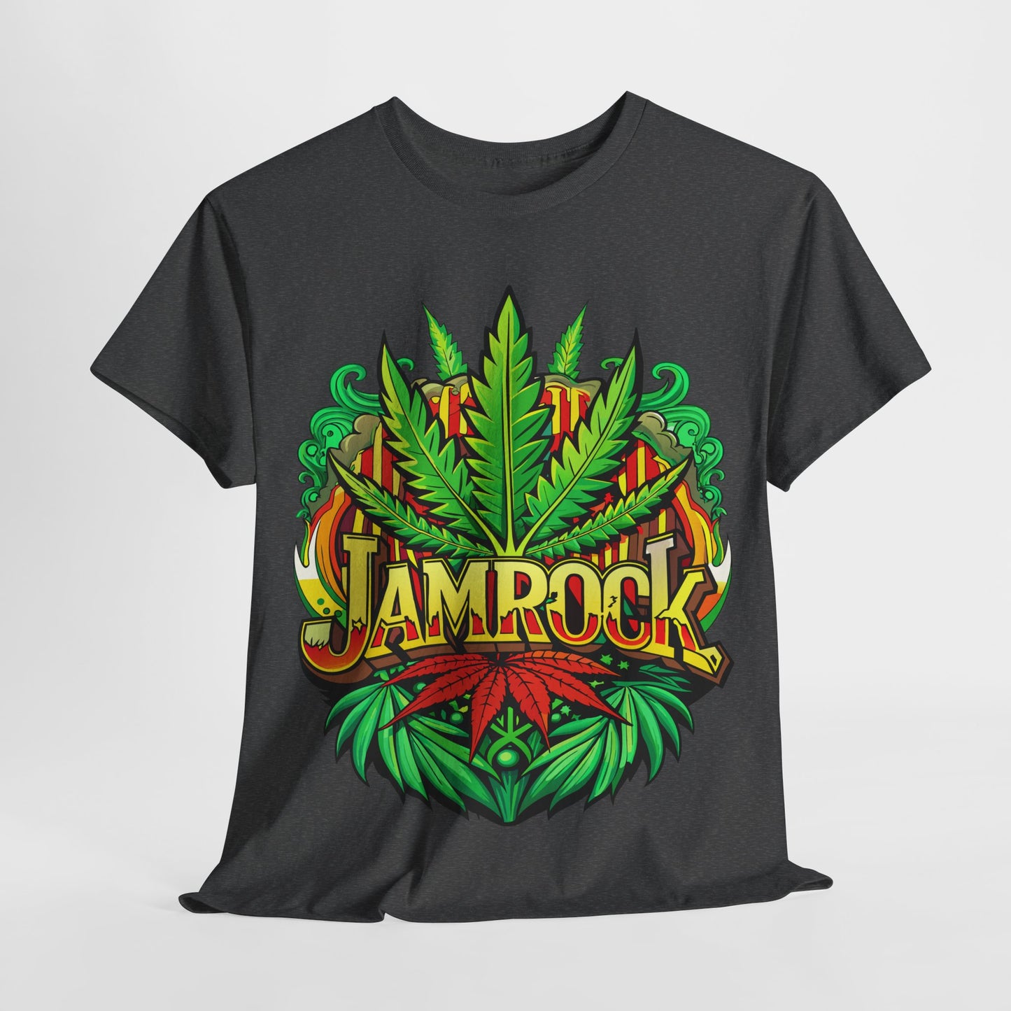 420 Jamrock Unisex Heavy Cotton Tee - 312tshirts 2