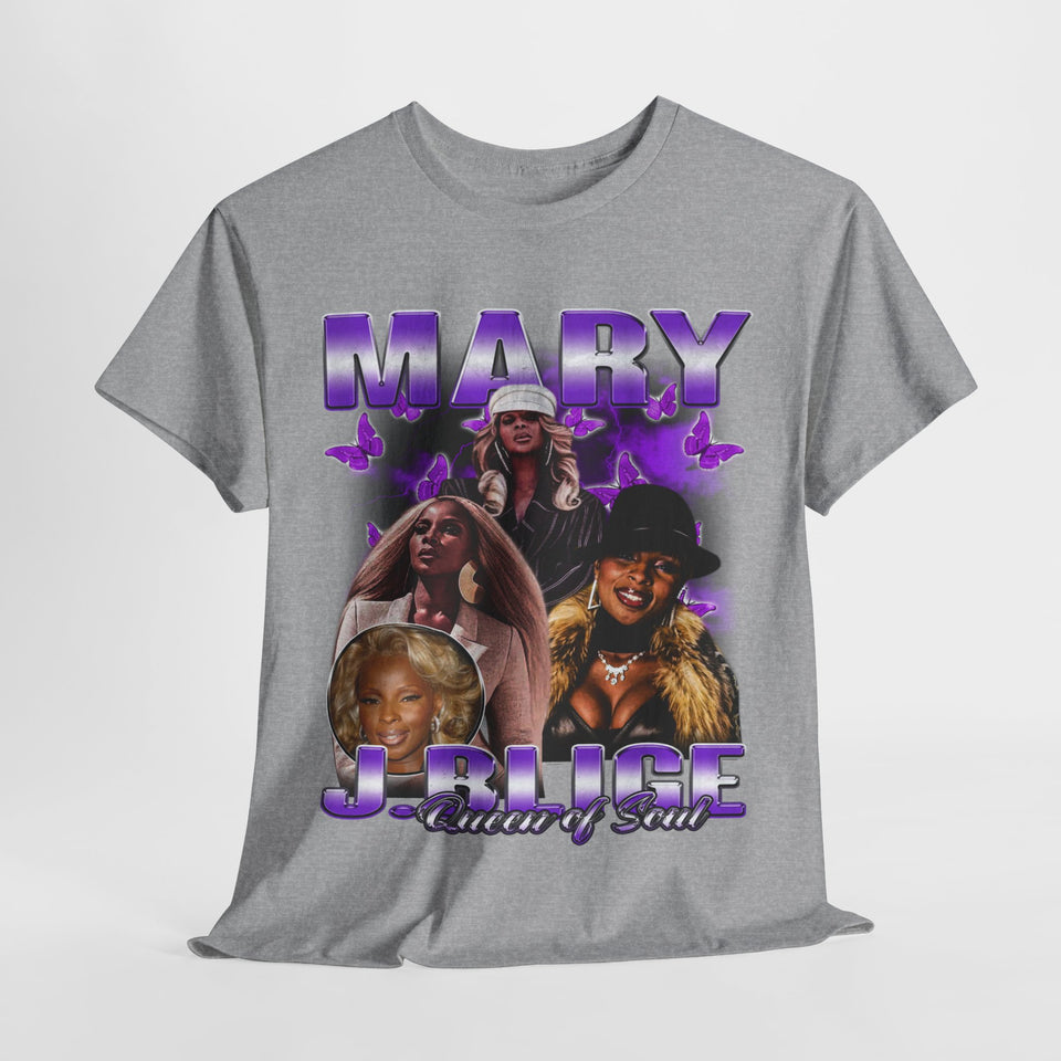 Mary J.Blige Unisex Heavy Cotton Tee