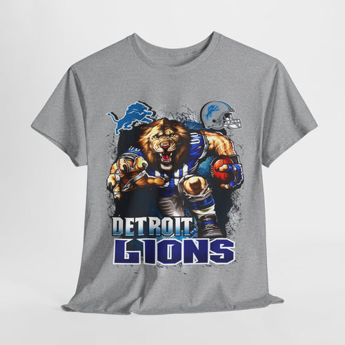 NFL Mascot Detroit Unisex Heavy Cotton Tee