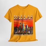 Dallas area codes 2 Unisex Heavy Cotton Tee