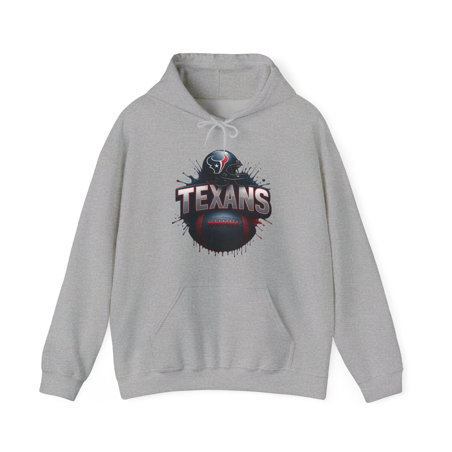 Sports Texans Football Logo #2 Unisex Heavy Sweatshirt Hoodie