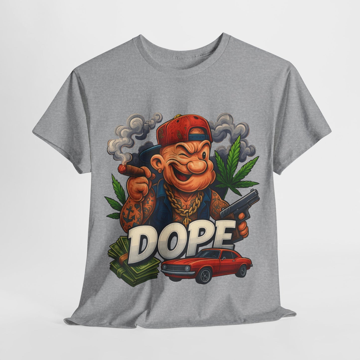 420 Popeye Unisex Heavy Cotton Tee