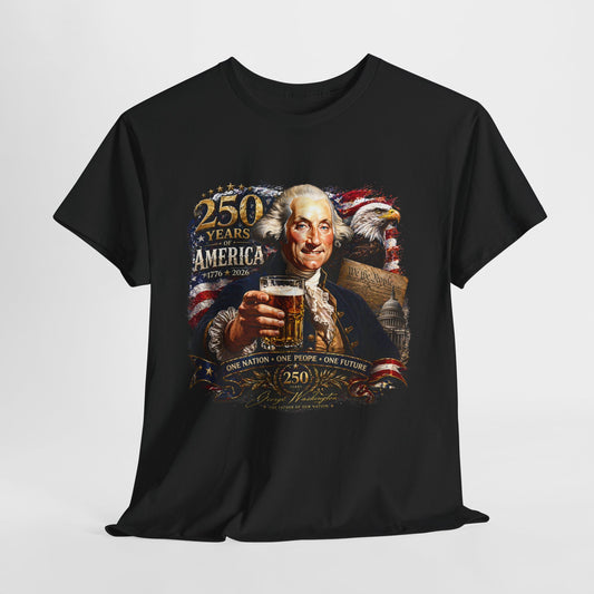 250 Years America #4 Unisex Heavy Cotton Tee