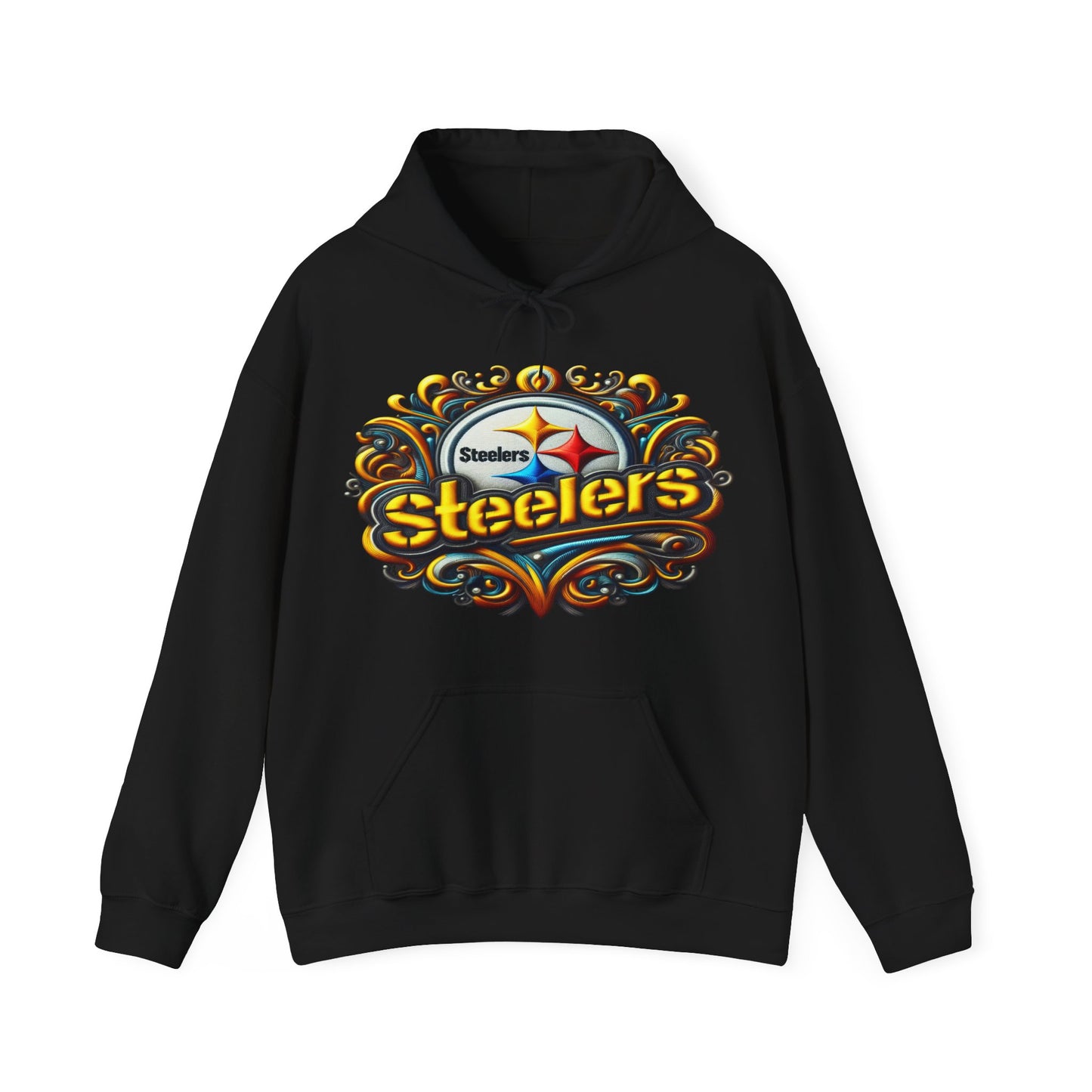 Sports Steelers Football Logo #1 Unisex Heavy Sweatshirt Hoodie