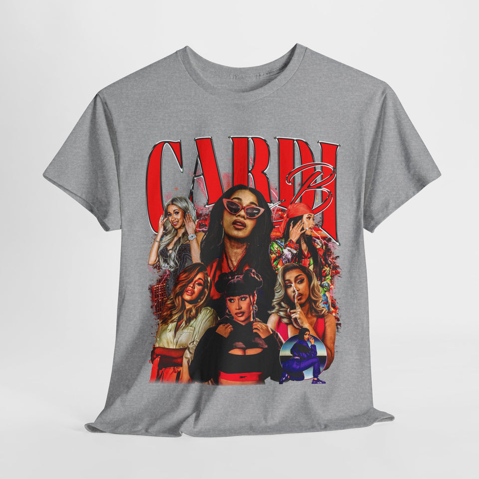 Cardi B Unisex Heavy Cotton Tee