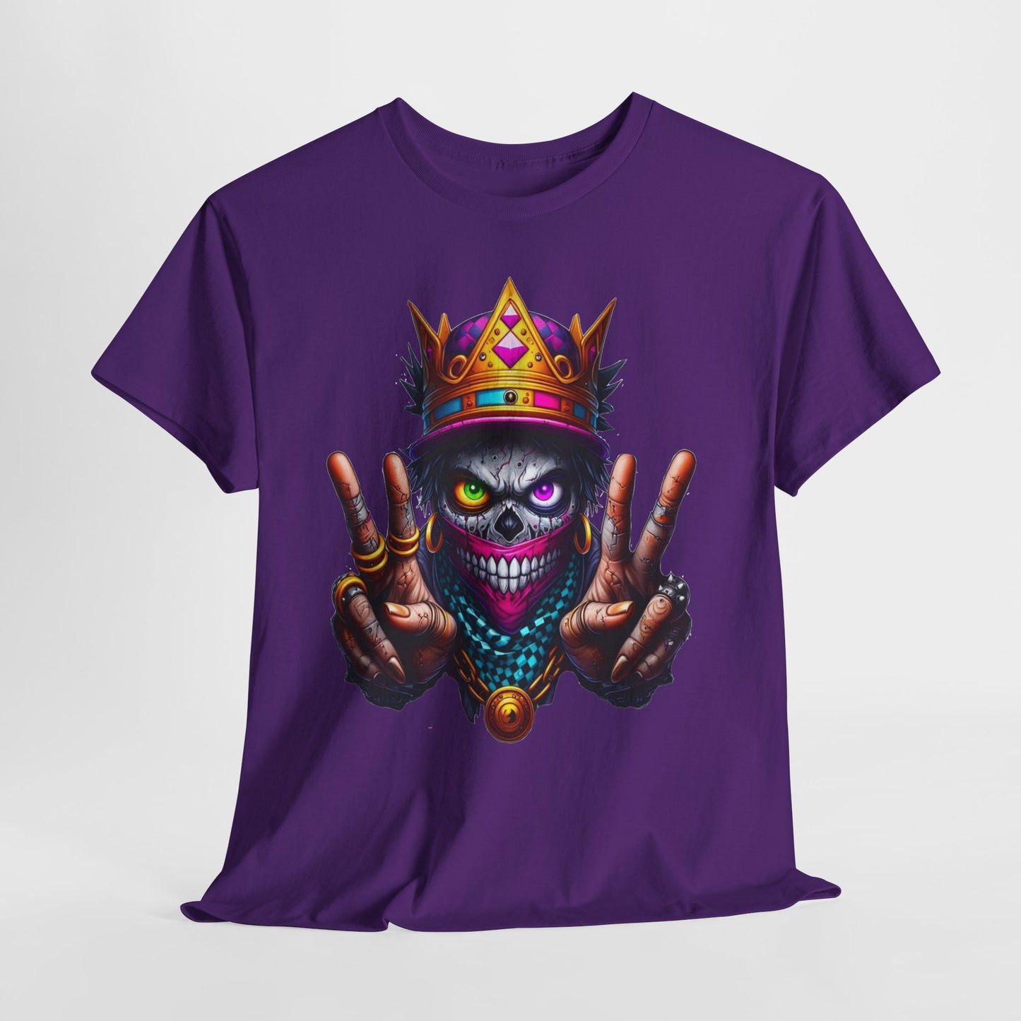 Skull Crown King Unisex Heavy Cotton Tee