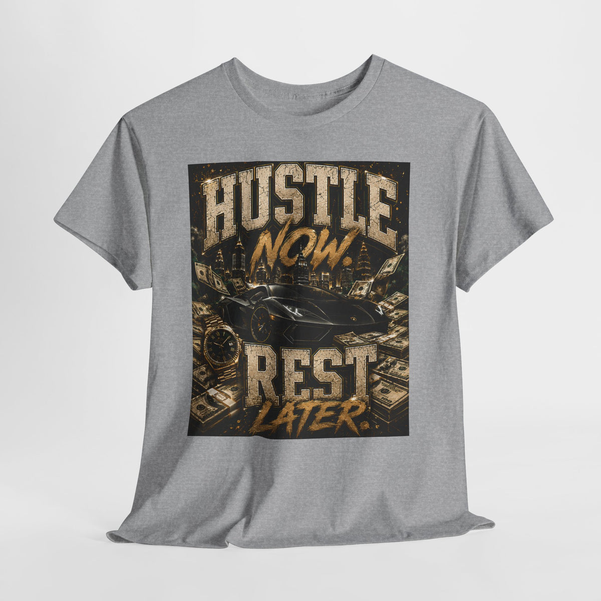 Hustle Now #1 Unisex Heavy Cotton Tee