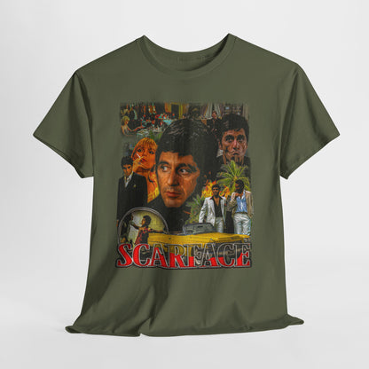 Scarface (Tony Montana) #4 Unisex Heavy Cotton Tee - 312tshirts 2