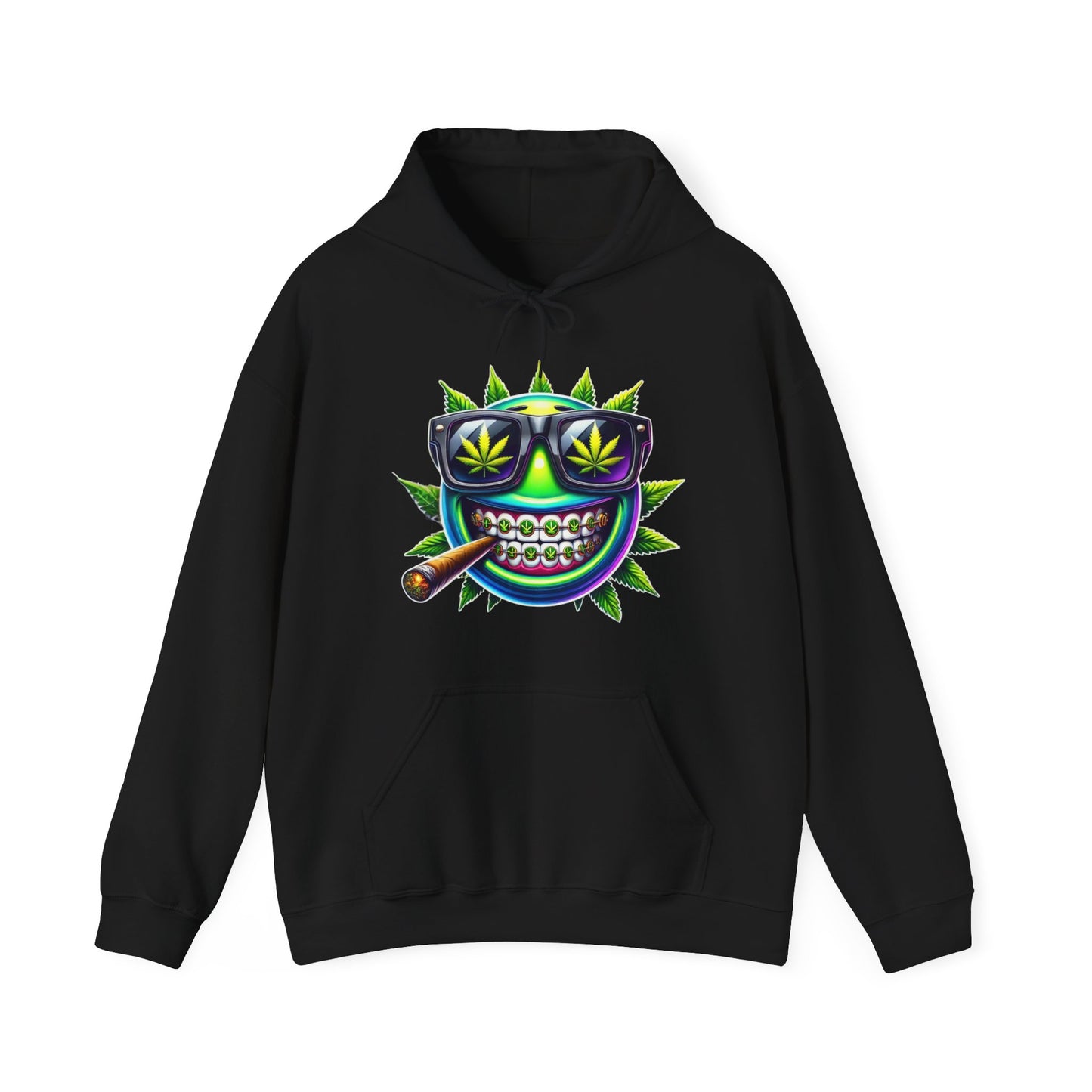 420 Emoji #8 Unisex Heavy Sweatshirt Hoodie