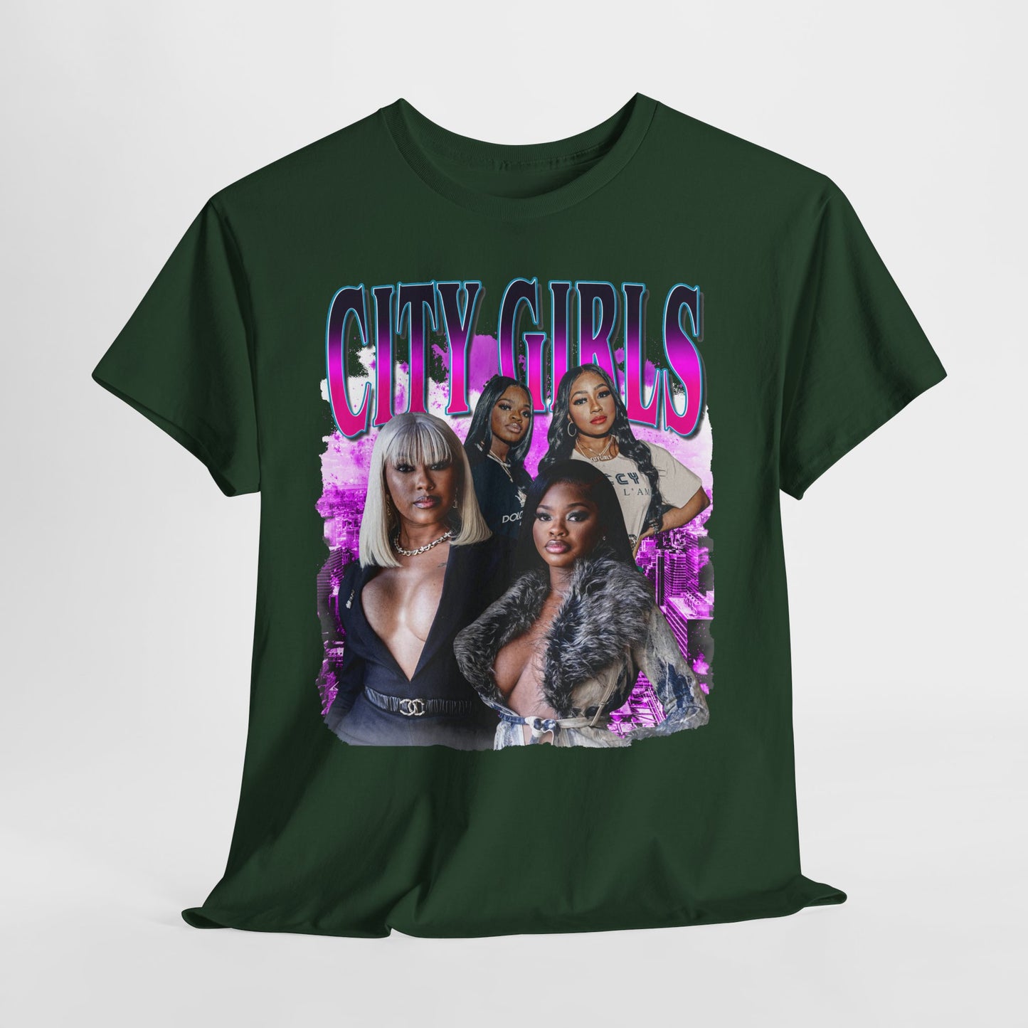 City Girls 2 Hip-Hop Unisex Heavy Cotton Tee - 312tshirts 2