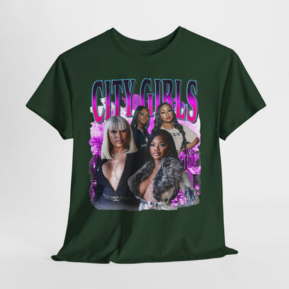 City Girls 2 Hip-Hop Unisex Heavy Cotton Tee - 312tshirts 2