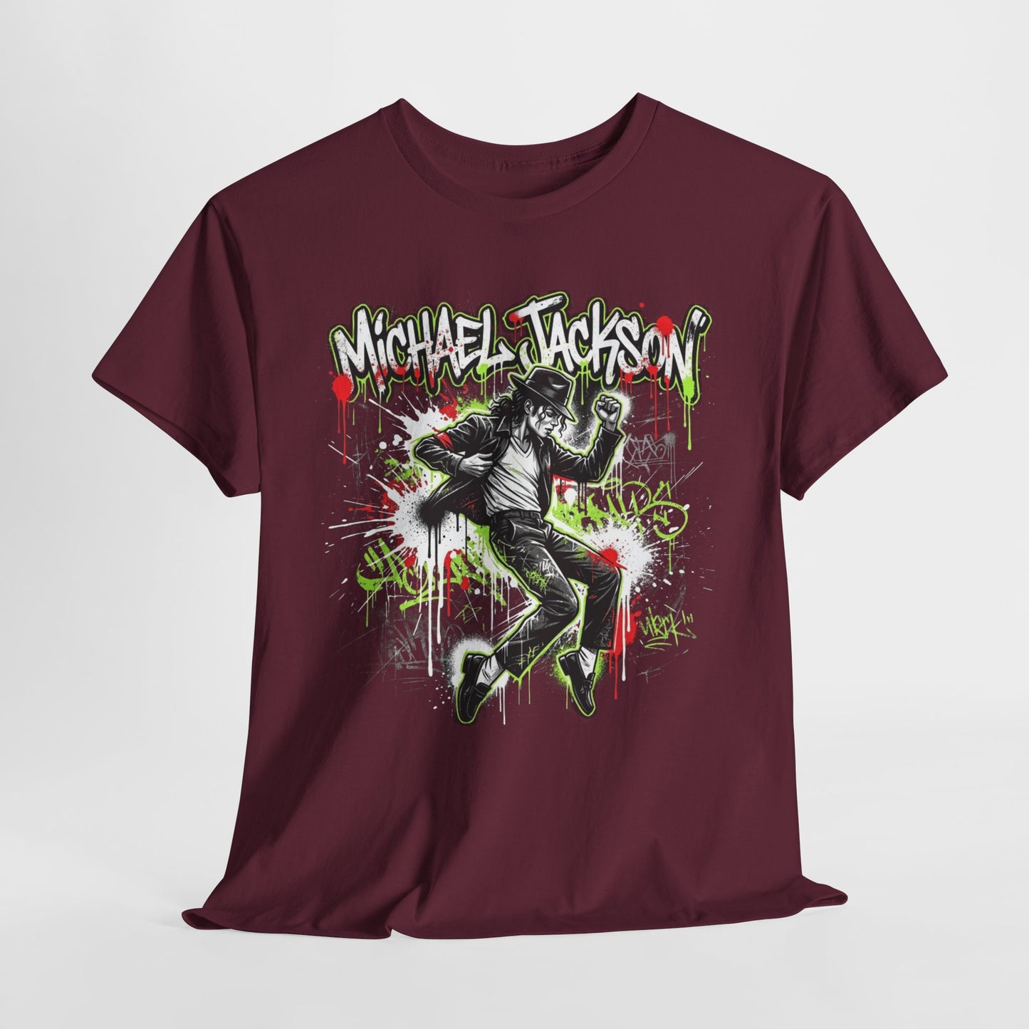 M.J #5 Unisex Heavy Cotton Tee - 312tshirts 2