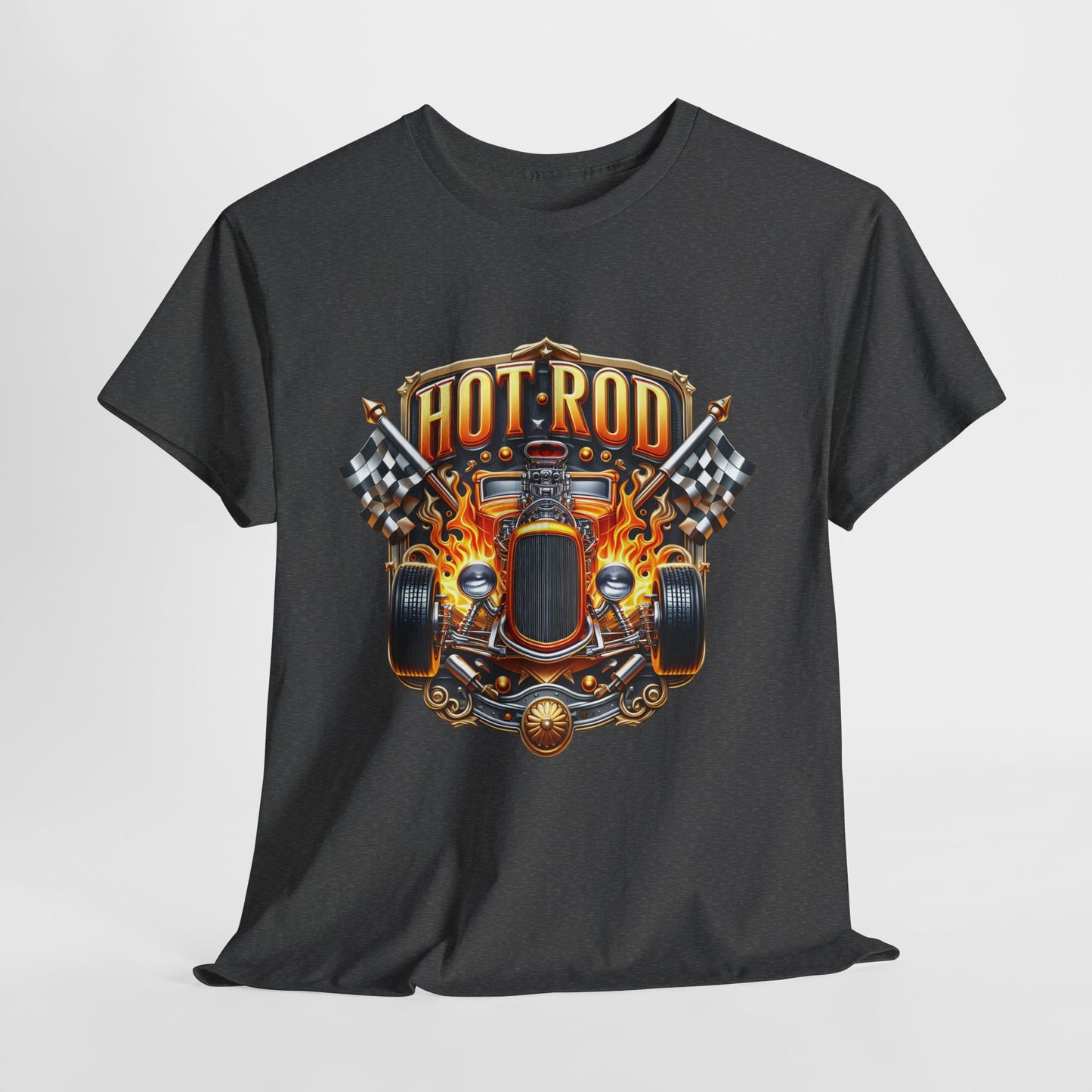 Hot Rod #9 Unisex Heavy Cotton Tee - 312tshirts 2