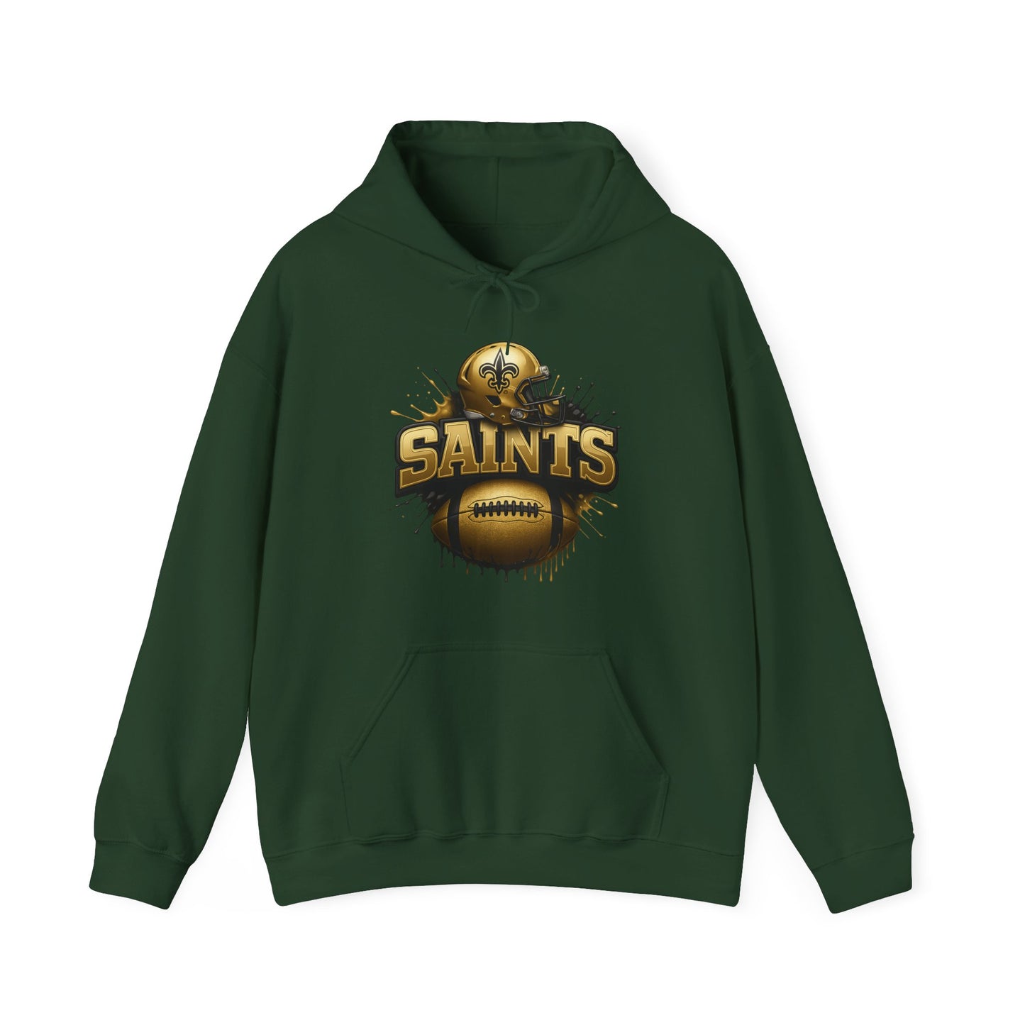 Sports Saints Football Logo #2 Unisex Heavy Sweatshirt Hoodie