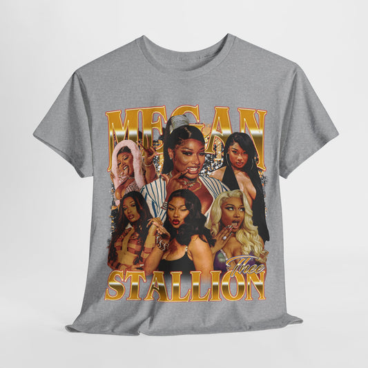 Megan Thee Stallion 1 Unisex Heavy Cotton Tee - 312tshirts 2