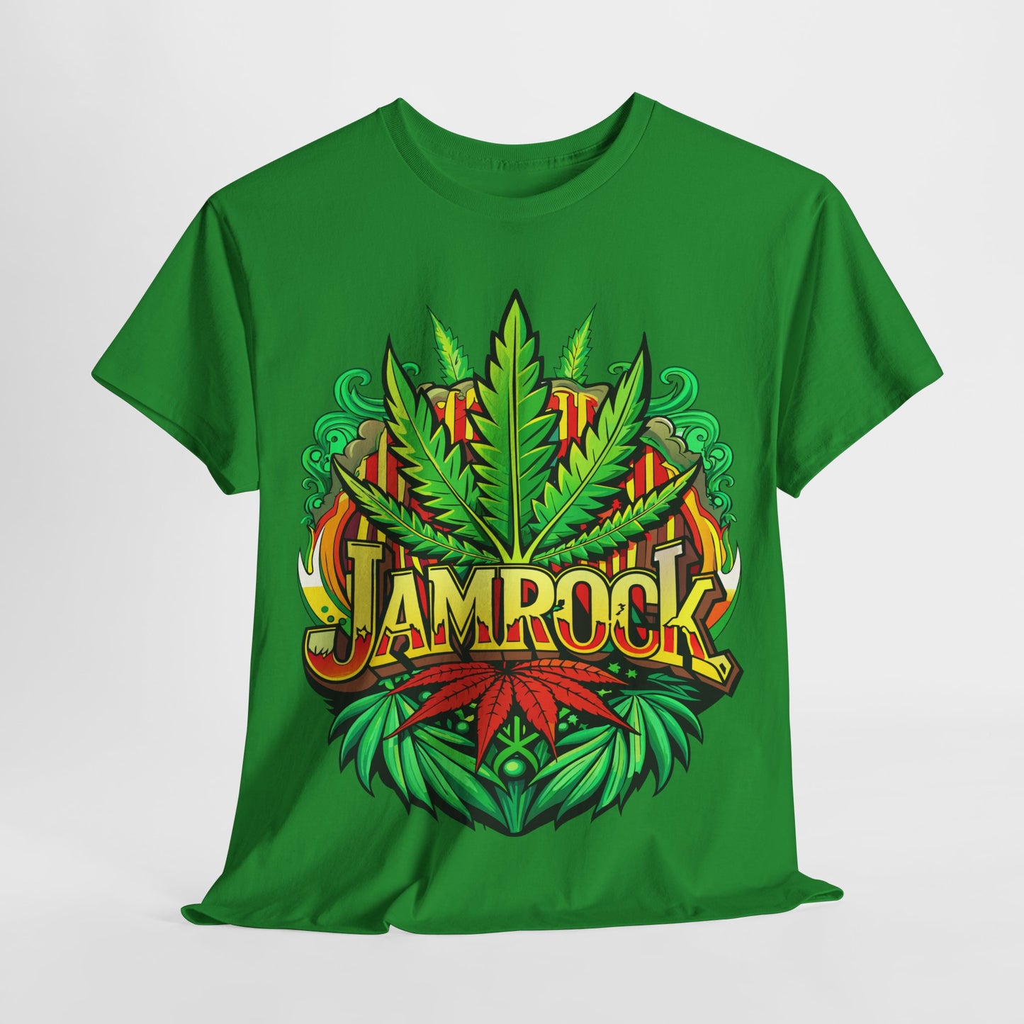 420 Jamrock Unisex Heavy Cotton Tee - 312tshirts 2