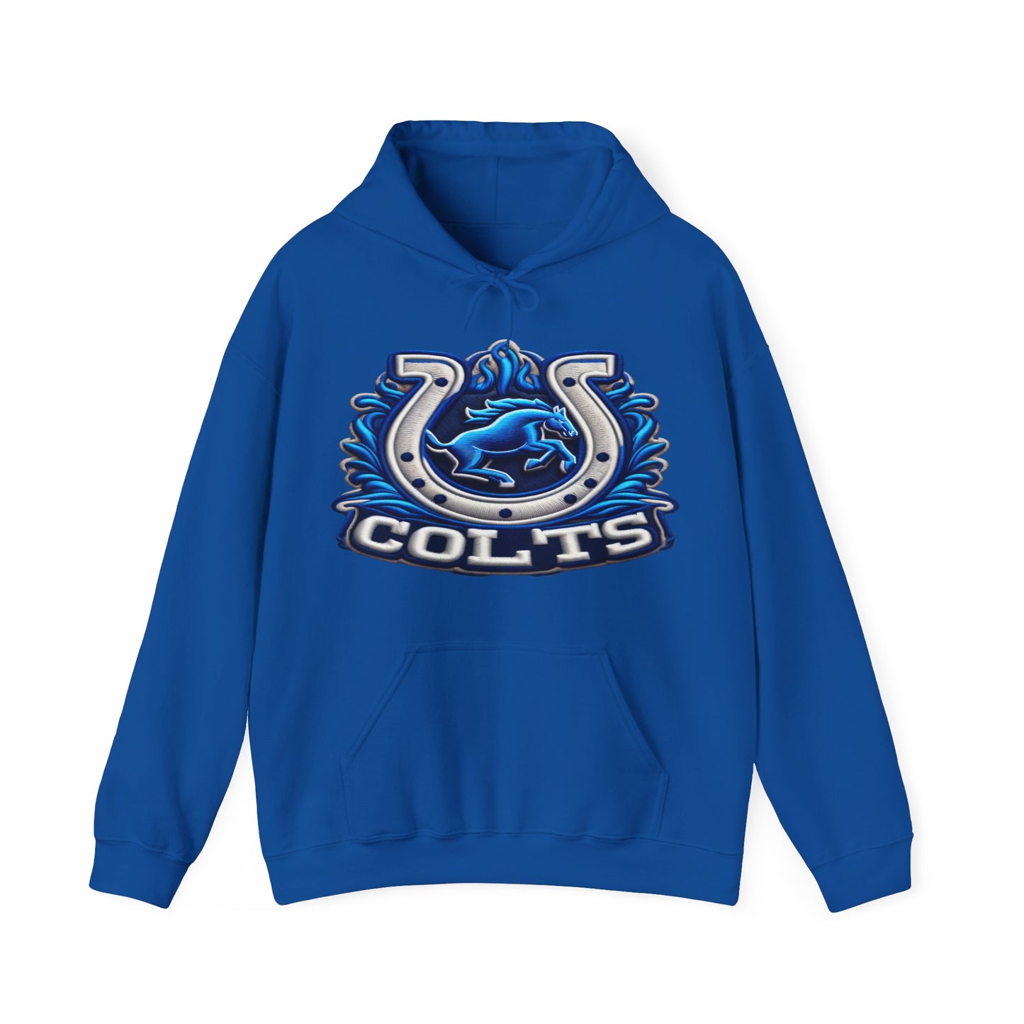 Sports Colts Football Logo #1 Unisex Heavy Sweatshirt Hoodie