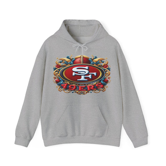 Sports 49ers Football Logo #1 Unisex Heavy Sweatshirt Hoodie