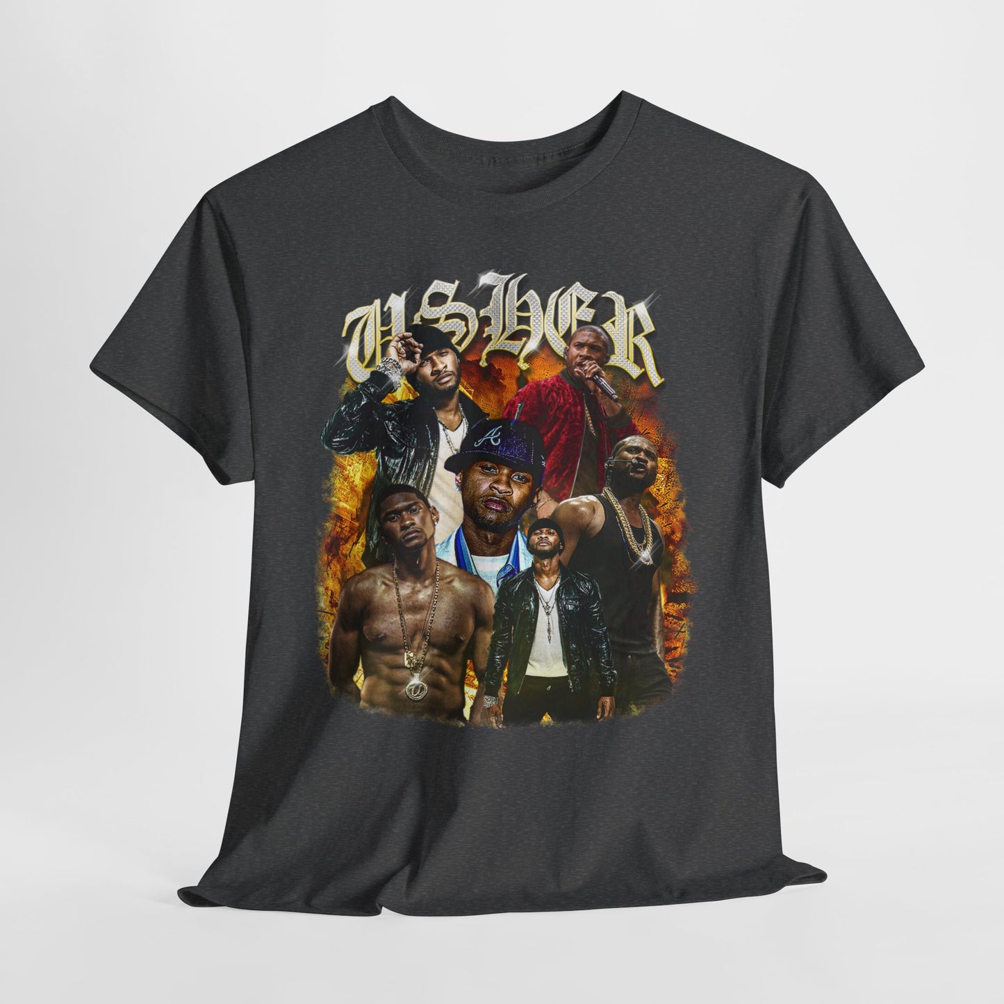 Usher 2 Unisex Heavy Cotton Tee