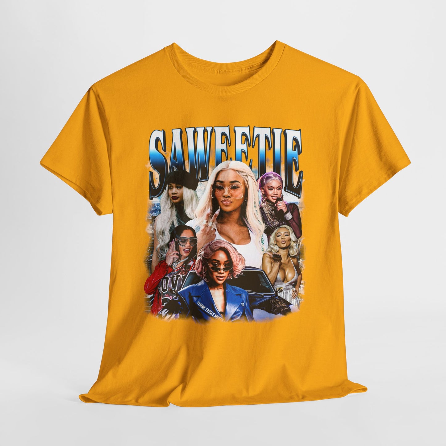 Saweetie 2 Hip-Hop Unisex Heavy Cotton Tee - 312tshirts 2
