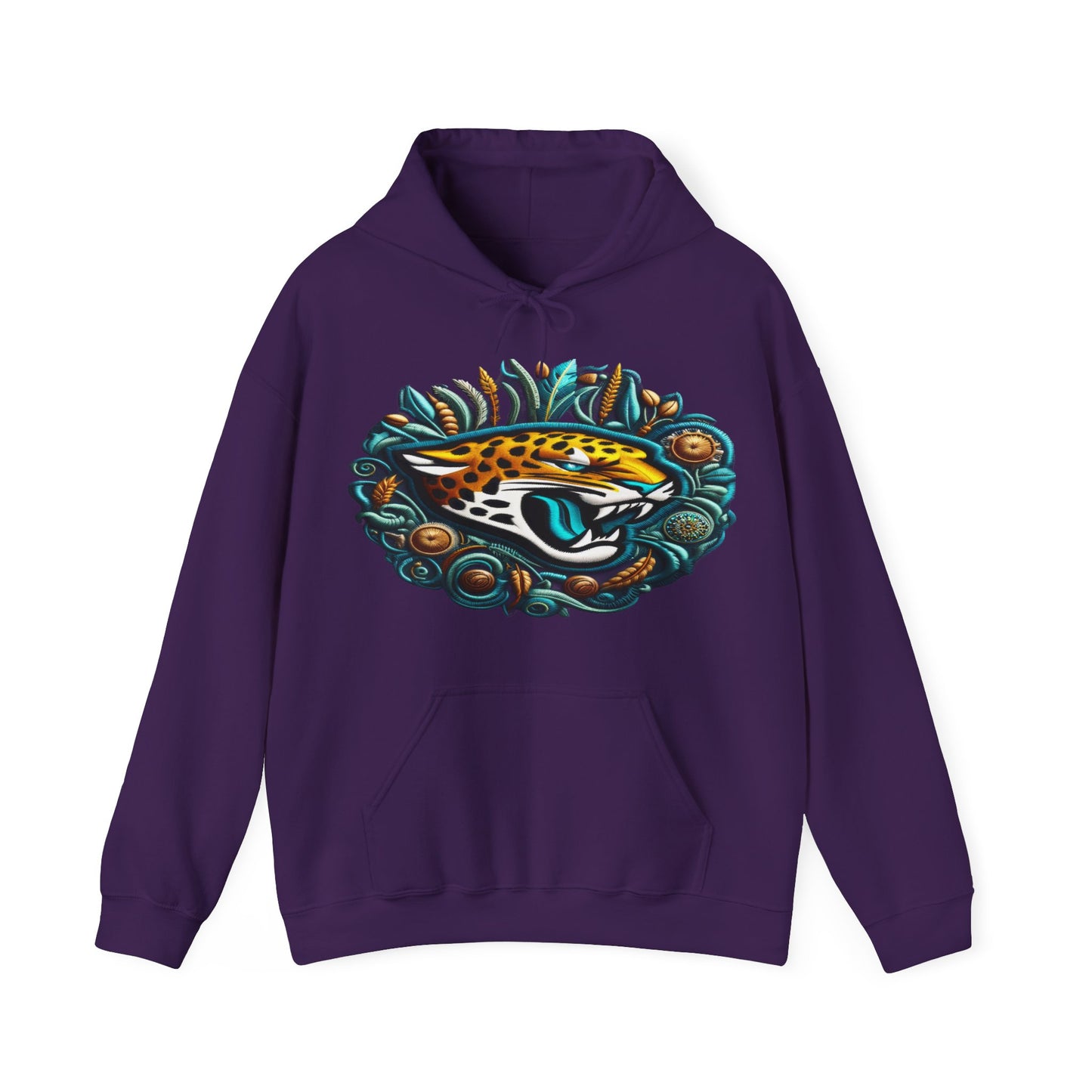 Sports Jaguars Football Logo #1 Unisex Heavy Sweatshirt Hoodie