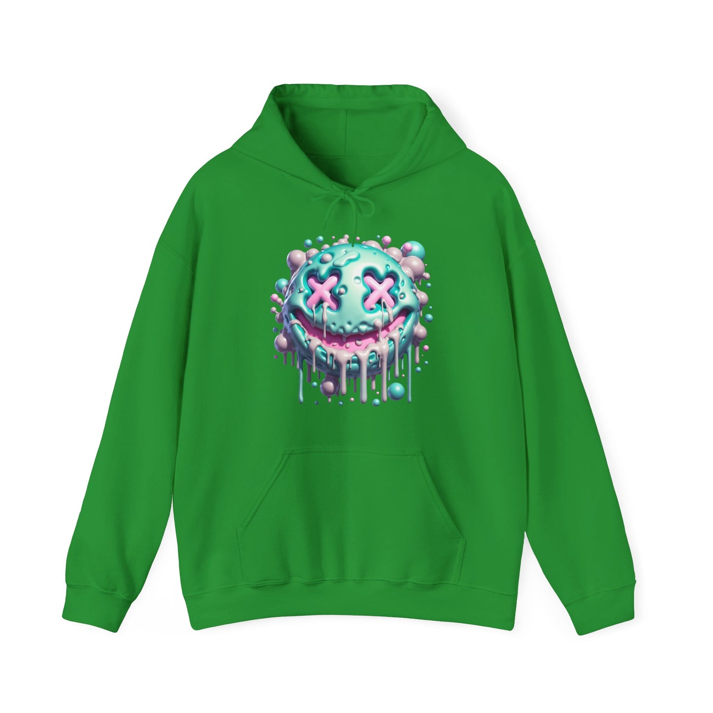 Creepy Neon Emoji #11 Unisex Heavy Sweatshirt Hoodie
