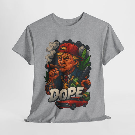 420 Dope Vibes Trump Unisex Heavy Cotton Tee