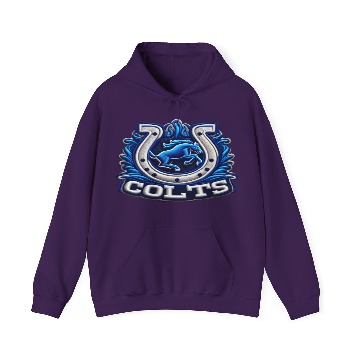 Sports Colts Football Logo #1 Unisex Heavy Sweatshirt Hoodie