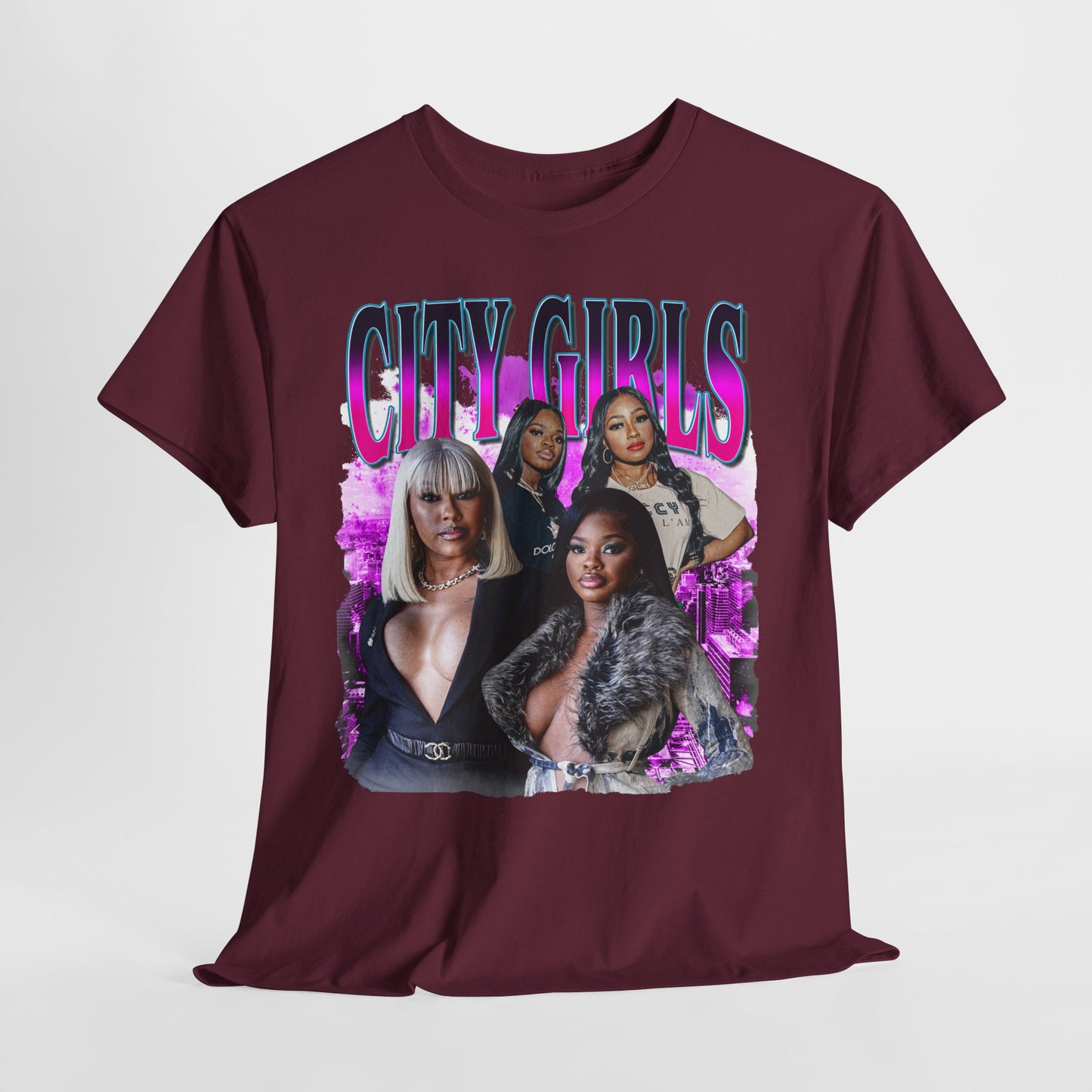 City Girls 2 Hip-Hop Unisex Heavy Cotton Tee - 312tshirts 2