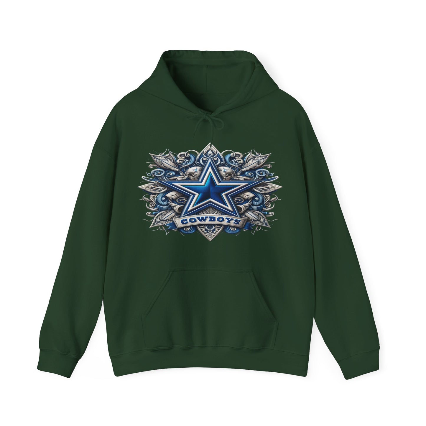 Sports Cowboys Football Logo #1 Unisex Heavy Sweatshirt Hoodie