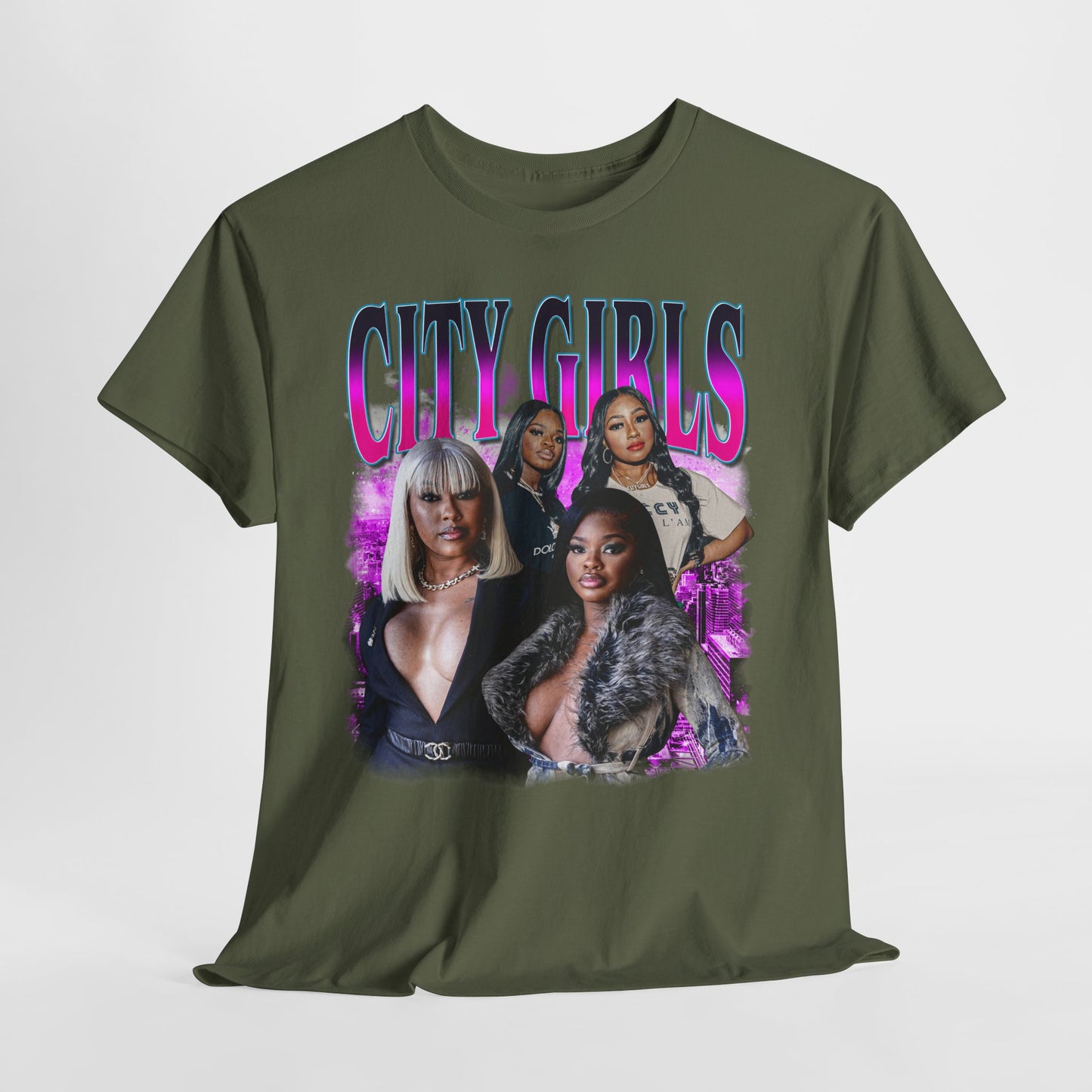 City Girls 2 Hip-Hop Unisex Heavy Cotton Tee - 312tshirts 2