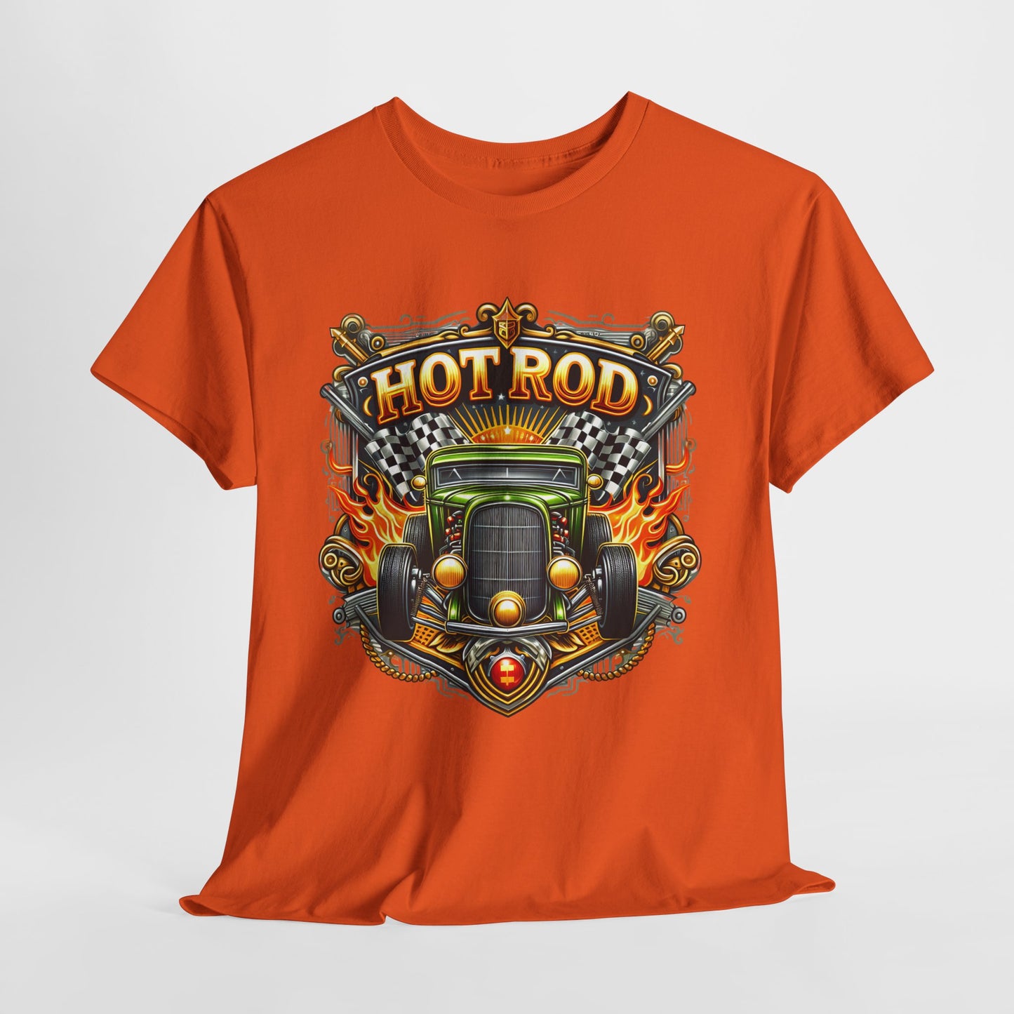 Hot Rod #10 Unisex Heavy Cotton Tee - 312tshirts 2