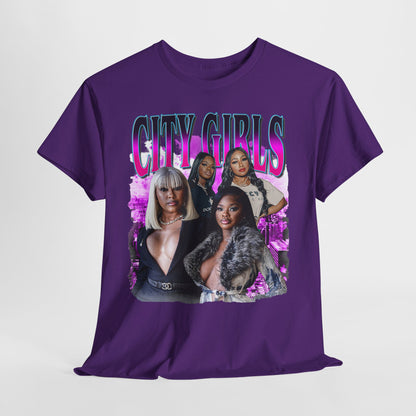 City Girls 2 Hip-Hop Unisex Heavy Cotton Tee - 312tshirts 2