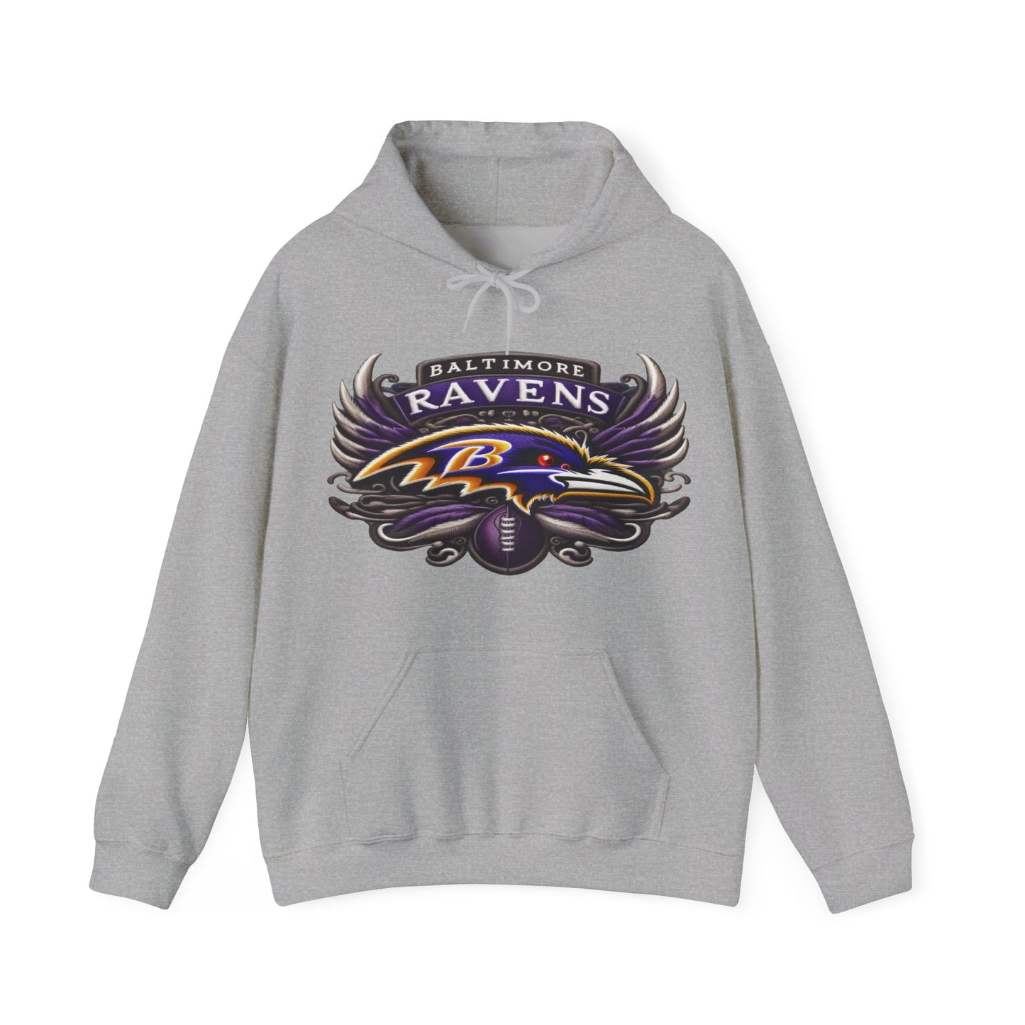 Sports Ravens Football Logo #1 Unisex Heavy Sweatshirt Hoodie