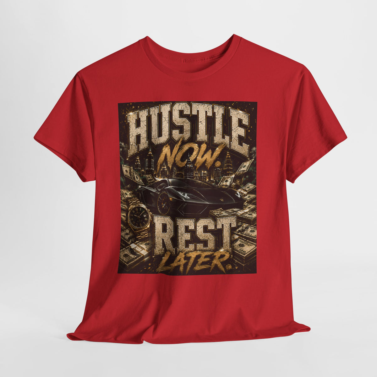 Hustle Now #1 Unisex Heavy Cotton Tee
