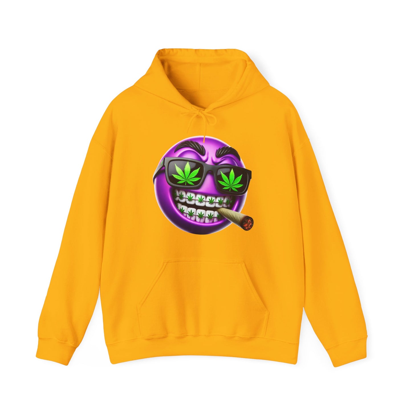420 Emoji #3 Unisex Heavy Sweatshirt Hoodie