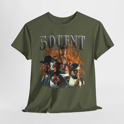 50 Cent 1 Hip-Hop Unisex Heavy Cotton Tee - 312tshirts 2