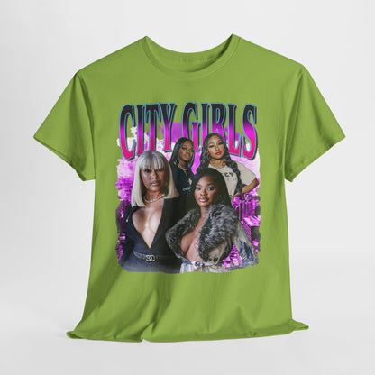 City Girls 2 Hip-Hop Unisex Heavy Cotton Tee - 312tshirts 2