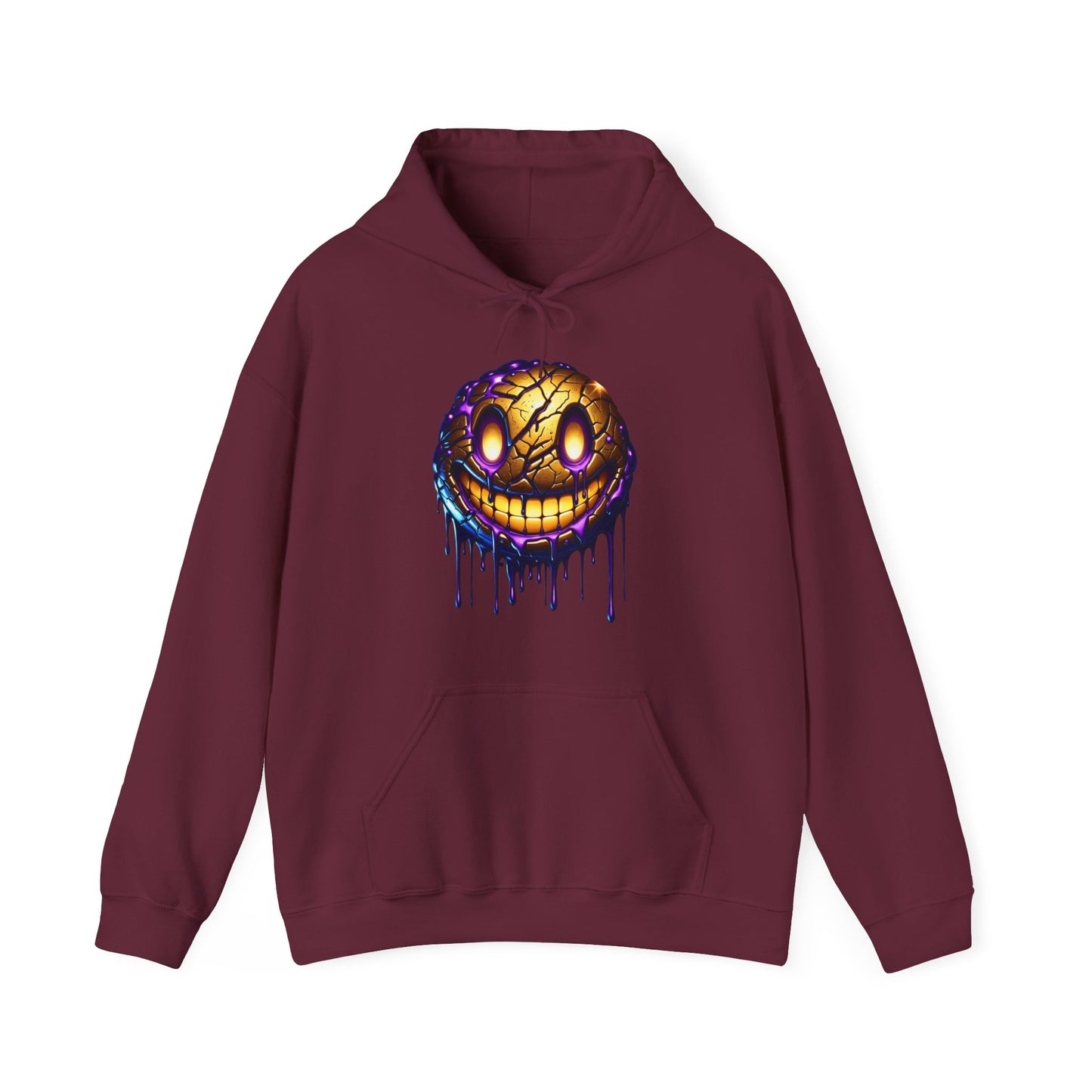 Creepy Neon Emoji #2 Unisex Heavy Sweatshirt Hoodie