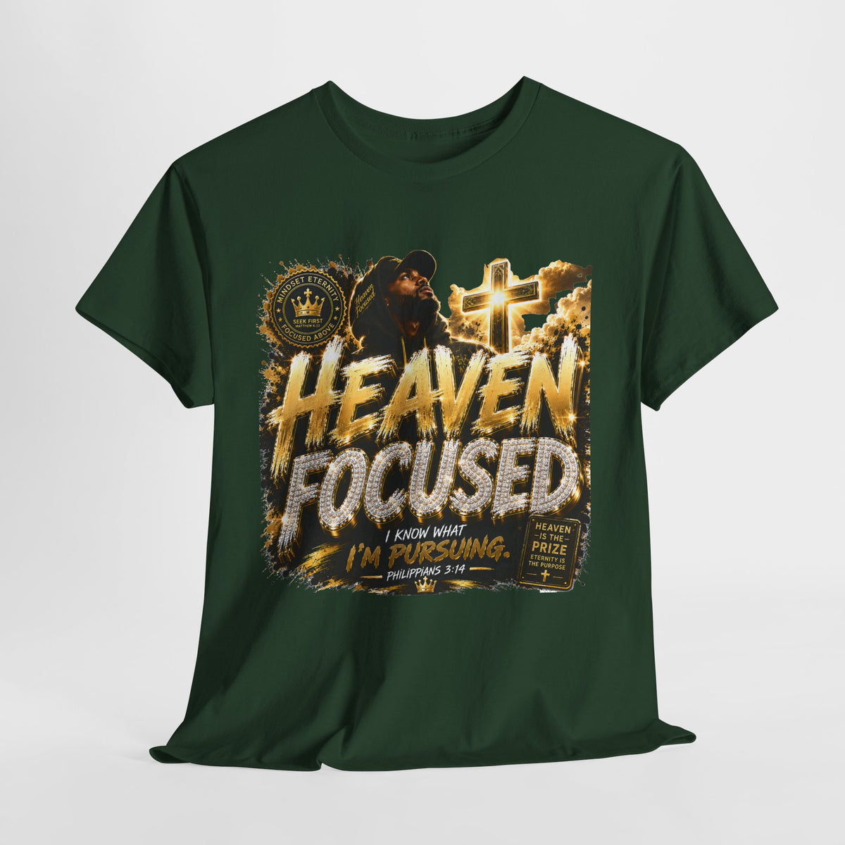 Heaven Focused #1 Unisex Heavy Cotton Tee