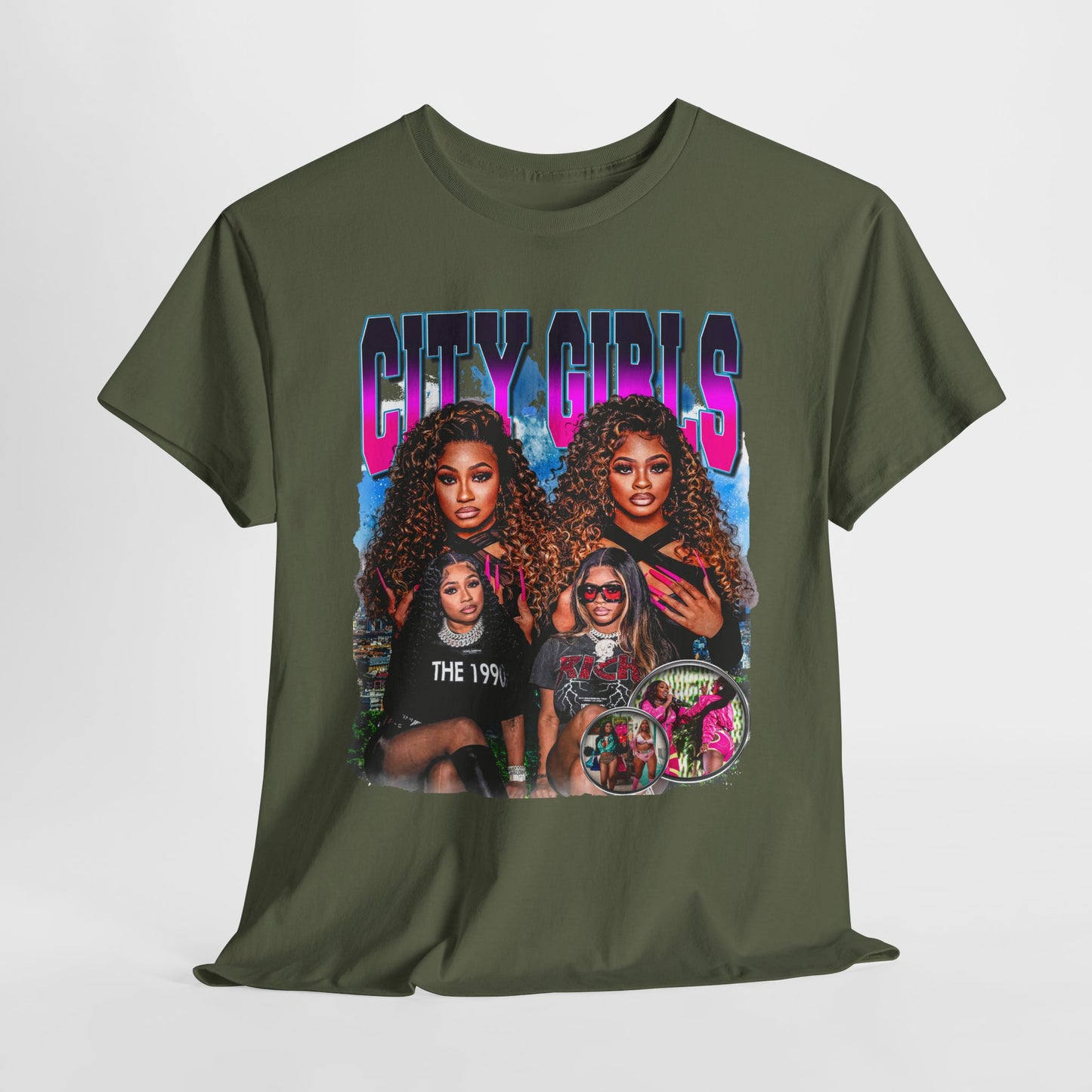 City Girls 1 Hip-Hop Unisex Heavy Cotton Tee - 312tshirts 2