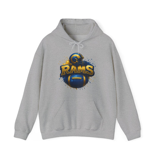 Sports Rams Football Logo #2 Unisex Heavy Sweatshirt Hoodie